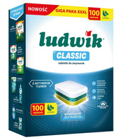 Tabletki do zmywarki LUDWIK Classic Lemon Cytrynowe Oxy Power 100 szt