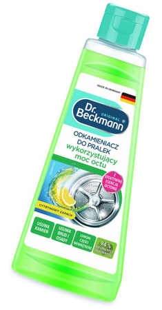 Dr. Beckmann Odkamieniacz Płyn Czyścik do Pralki z Octem Kamień Brud 250ml