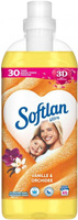 Softlan 3D Ultra Koncentrat Vanila&Orchida Żółty Płyn do Płukania Tkanin 45p DE