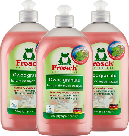 FROSCH Ekologiczny Naturalny Balsam Płyn do Mycia Naczyń Owoc Granatu 1,5L