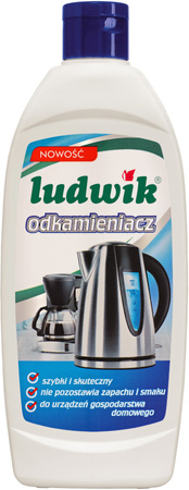 LUDWIK Odkamieniacz Płyn Ekspres Czajnik 2x250ml