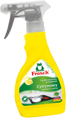 Frosch Ekologiczny Cytrynowy Płyn do Czyszczenia Płyt Ceramicznych i Indukcyjnych 300ml x2