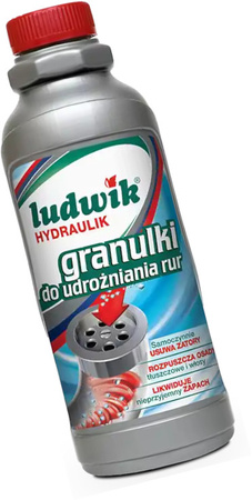 LUDWIK Hydraulik Granulki do Udrażniania Rur 425g