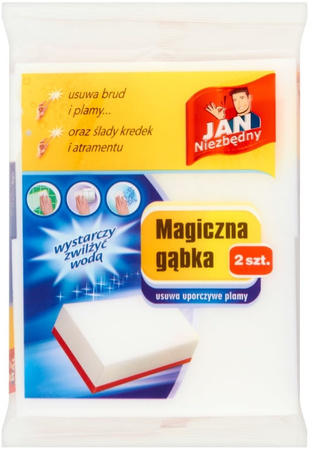 JAN NIEZBĘDNY Magiczna Gąbka do Czyszczenia 2szt