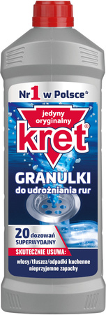 Kret Granulki do Udrażniania Rur 20 Dozowań 800g