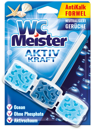 WC Meister Zawieszka Kostka do WC Niemiecka Ocean 45g