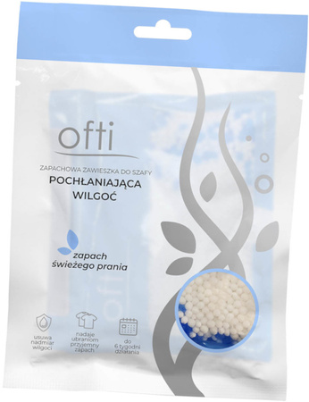OFTI Zawieszka Zapachowa do Szafy Samochodu Pochłaniacz Wilgoci 3-6 Tygodni