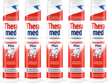 Theramed Complete Plus Pasta do Mycia Zębów 3w1 z Fluorem 500ml