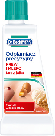 Odplamiacz Precyzyjny Krew Mleko Lody Jajka Dr. Beckmann 50ml