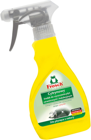 Frosch Ekologiczny Cytrynowy Płyn do Czyszczenia Płyt Ceramicznych i Indukcyjnych 300ml