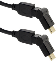 ESPERANZA KABEL HDMI OBROTOWY 180° POZŁACANY 3M