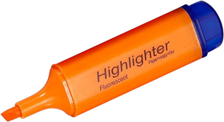 Marker Zakreślacz w Różnych Kolorach Szeroka Końcówka, Zestaw 3 Pisaki