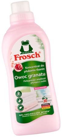 FROSCH Ekologiczny Płyn do Płukania Zmiękczania Tkanin Granat Koncentrat 750ml