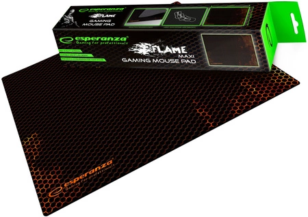 ESPERANZA PODKŁADKA GAMING POD MYSZ MAXI FLAME 40x30cm