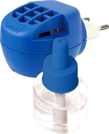 BROS Elektro + Płyn 3w1 na Muchy Meszki Komary Mrówki Mole Muszki do 21 dni