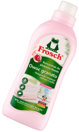 FROSCH Ekologiczny Płyn do Płukania Zmiękczania Tkanin Granat Koncentrat 750ml