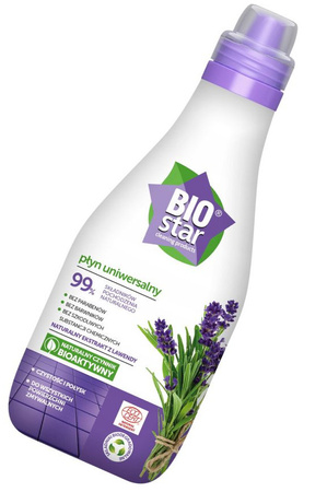 BIOSTAR ekologiczny płyn uniwersalny z naturalnym ekstraktem lawendy 800 ml