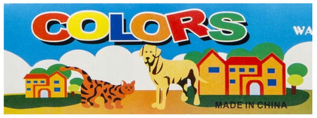 Flamastry Zestaw Mazaków Mazaki Szkolne dla Dzieci do Kolorowania 24 Kolory