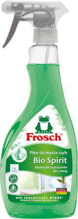 FROSCH Ekologiczny Płyn do Mycia Szyb BIO SPIRIT Alkohol 500ml [--NIEAKTYWNY--]