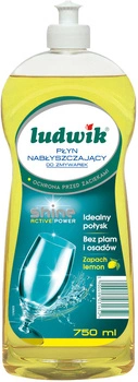 LUDWIK Nabłyszczacz do Zmywarki Shine Active Power 750ml Lemon