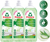 FROSCH Ekologiczny Aloesowy Płyn do Mycia Naczyń z Ecolabel Hipoalergiczny 750ml x3