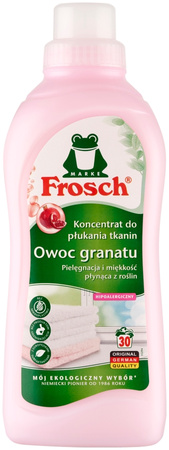 FROSCH Ekologiczny Płyn do Płukania Zmiękczania Tkanin Granat Koncentrat 750ml