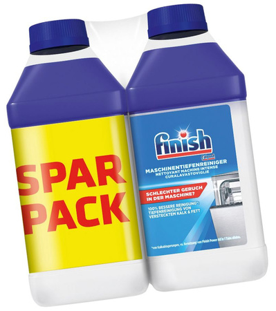 Finish czyścik płyn do czyszczenia mycia zmywarki środek Oryginal 2x250ml