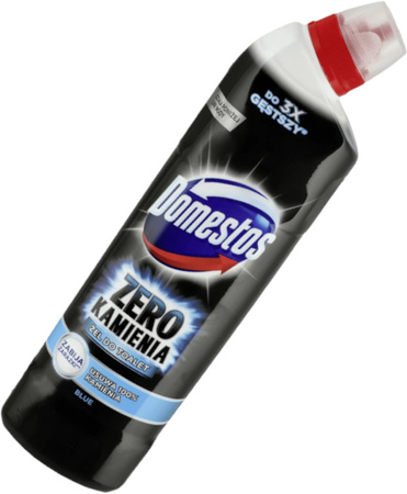 DOMESTOS ŻEL DO WC ZERO KAMIENIA GĘSTY NIEBIESKI 750ML