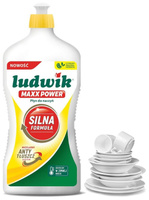 Ludwik MAXX POWER Płyn do Mycia Naczyń Silna Formuła na Tłuszcz 725 g