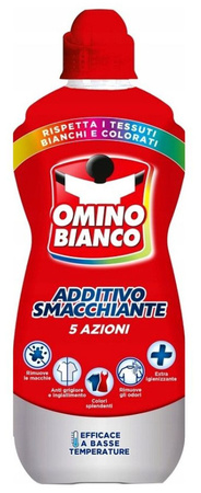 Omino Bianco Odplamiacz Żel Silny Skuteczny Do Białego i Koloru 0,9L