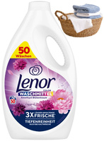 Płyn do Prania Ubrań Tkanin Lenor Kolor 50 prań 2,5L Kwiatowy Pachnący DE