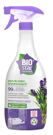 BIOSTAR Płyn do kabin prysznicowych EKO 700 ml środek czyszczący z lawendą