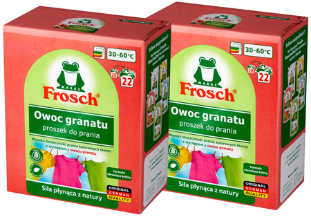 Frosch Ekologiczny Proszek do Prania Owoc Granatu 2,9 kg  BIO (44 prania)