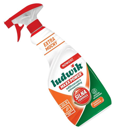Ludwik MAXX POWER spray odtłuszczacz płyn 600ml Super Mocna Formuła