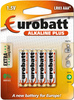 EUROBATT Baterie Alkaliczne Plus AAA 1,5V 4 szt