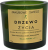 JAKUBOWE ŚWIECE - DRZEWO ŻYCIA  Świeca Sojowa Zapachowa z Naturalnymi Olejkami 180g