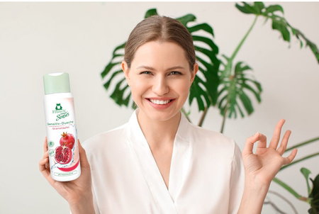 Frosch Senses Granat Delikatny Naturalny Żel Mydło pod Prysznic 300ml