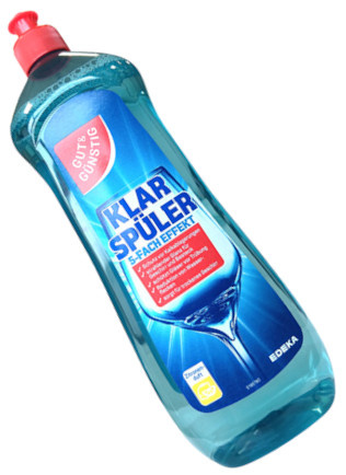 Gut&Gunstig Klarspuler Nabłyszczacz do Zmywarek Cytrynowy Skuteczny 1l