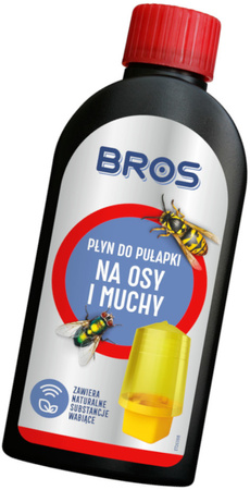 BROS Płyn Uzupełniający do Pułapki na Osy Muchy Naturalny Wabi Owady 200ml