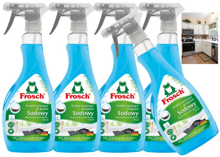Frosch Ekologiczny Sodowy Płyn do Czyszczenia Kuchni Tłuszcz i Brud 2,5L DE