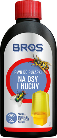 BROS Płyn Uzupełniający do Pułapki na Osy Muchy Naturalny Wabi Owady 200ml