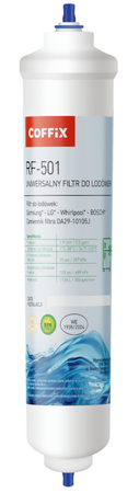 Filtr Wody do Lodówki Samsung, LG, Whirlpool, Bosch DA29-10105J, HAFEX/EXP Zamiennik COFFIX RF-501