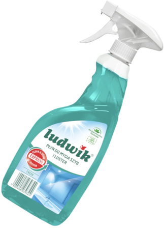 LUDWIK Płyn do Mycia Szyb i Luster Fresh 600ml Biodegradowalny bez Smug