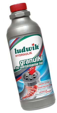 LUDWIK Hydraulik Granulki do Udrażniania Rur 850g