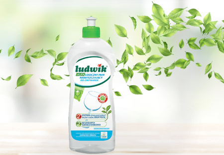 LUDWIK Ekologiczny Nabłyszczacz Płyn Nabłyszczający do Zmywarki 3x500ml