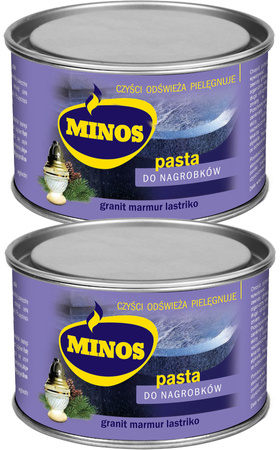 MINOS Pasta Stała do Nagrobków i Kamienia 2x240g