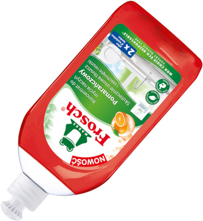 FROSCH KONCENTRAT Ekologiczny Płyn do Mycia Naczyń Zaschnięte Resztki 500ml