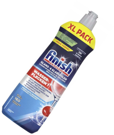 FINISH Nabłyszczacz do Zmywarki 160 zmywań 800ml XL DE