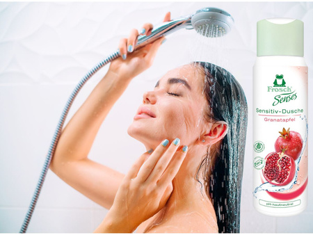 Frosch Senses Granat Delikatny Naturalny Żel Mydło pod Prysznic 300ml