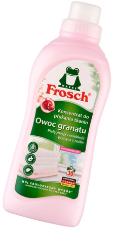 FROSCH Ekologiczny Płyn do Płukania Zmiękczania Tkanin Granat Koncentrat 750ml